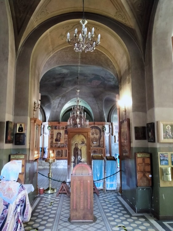 Церковь Благовещения Пресвятой Богородицы в Петровском парке, Аэропорт (Северный административный округ (САО), г. Москва). интерьер и убранство, интерьер (общий вид)