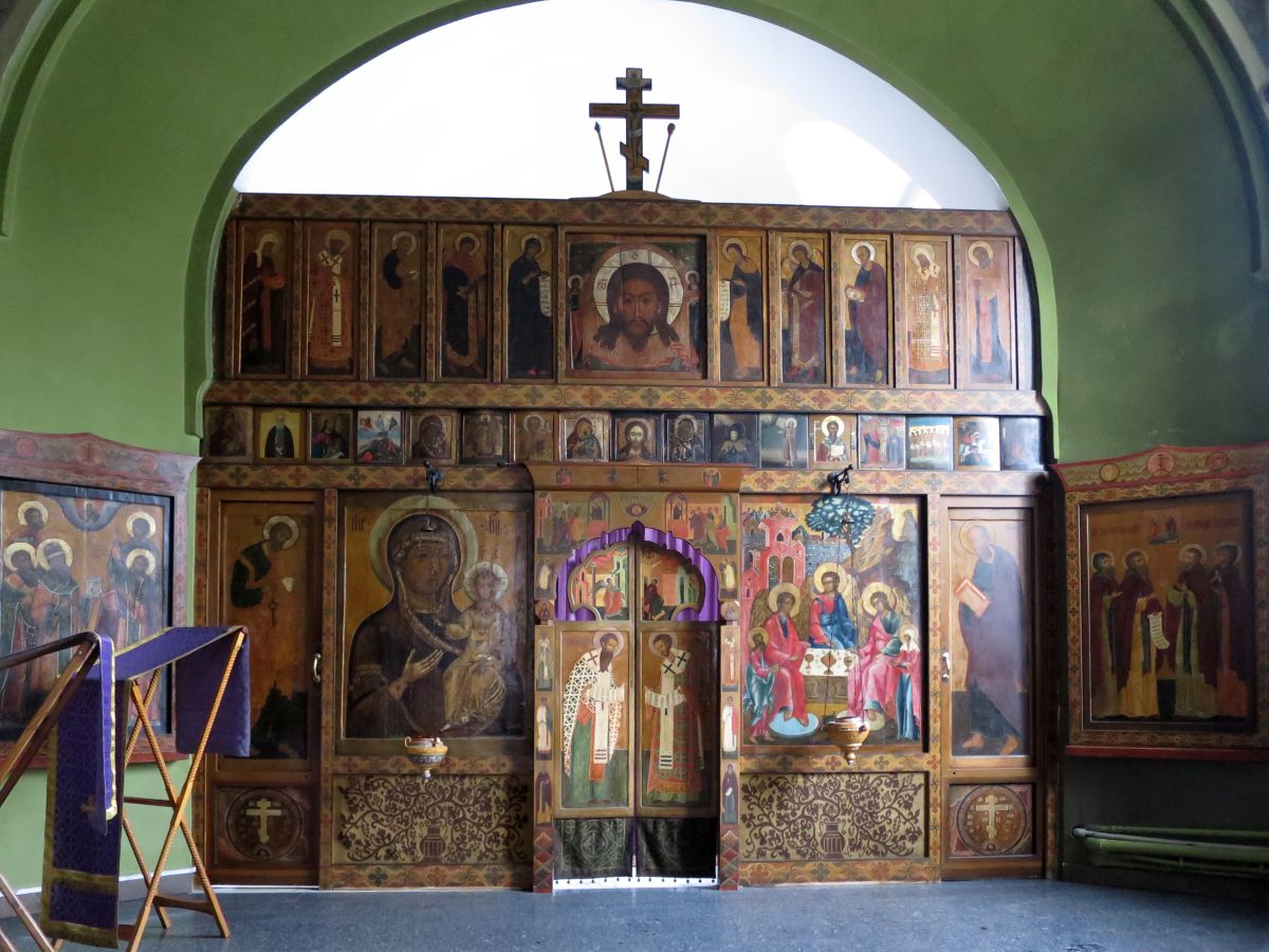 Церковь Благовещения Пресвятой Богородицы в Петровском парке, Аэропорт (Северный административный округ (САО), г. Москва). интерьер и убранство