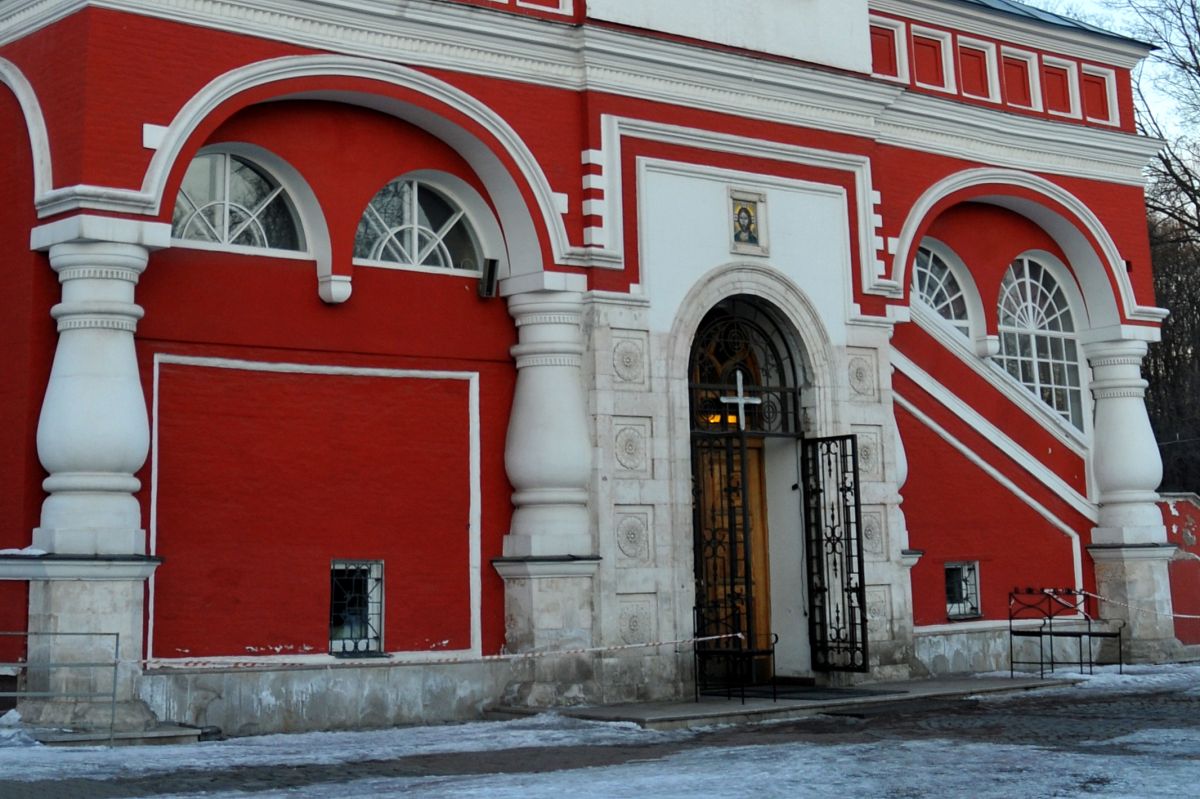 Церковь Благовещения Пресвятой Богородицы в Петровском парке, Аэропорт (Северный административный округ (САО), г. Москва). архитектурные детали