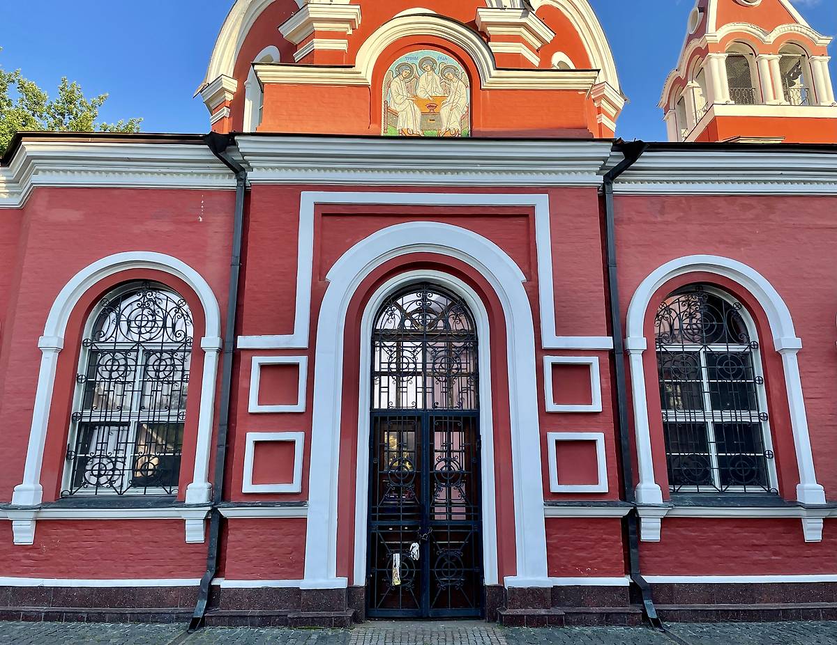 архитектурные детали. Церковь Благовещения Пресвятой Богородицы в Петровском парке, Аэропорт (Северный административный округ (САО), г. Москва)