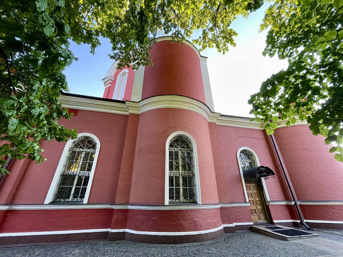 архитектурные детали. Церковь Благовещения Пресвятой Богородицы в Петровском парке, Аэропорт (Северный административный округ (САО), г. Москва)