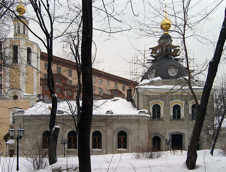 Сокол. Церковь Всех Святых во Всехсвятском на Соколе. фасады, 		      