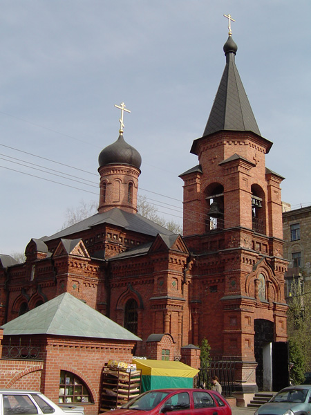 Савёловский. Церковь Митрофана, епископа Воронежского. фасады