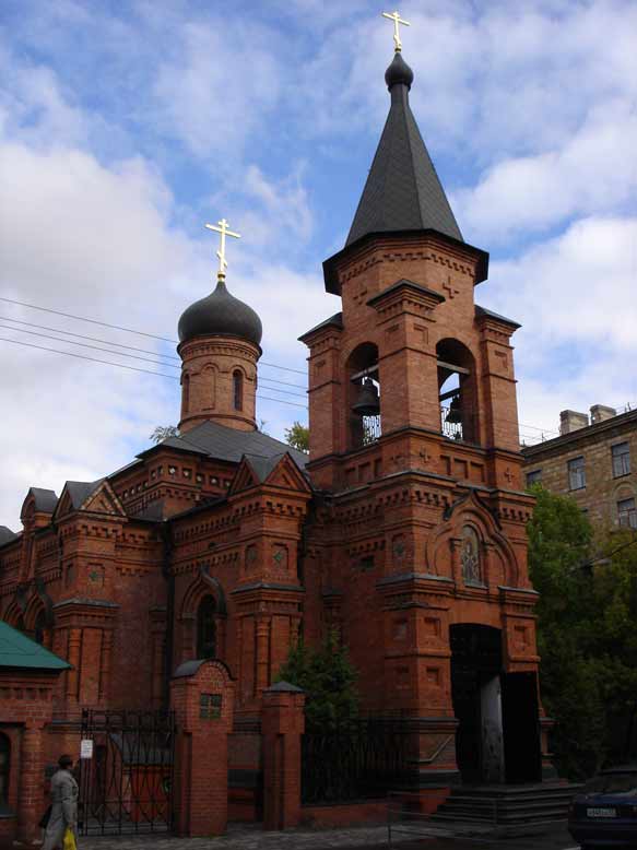 Савёловский. Церковь Митрофана, епископа Воронежского. фасады