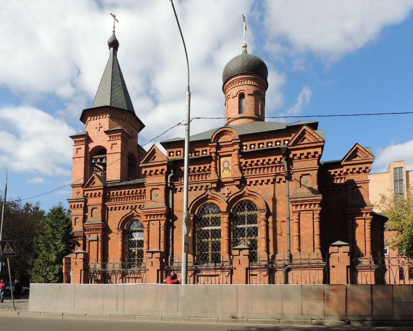 Савёловский. Церковь Митрофана, епископа Воронежского. фасады