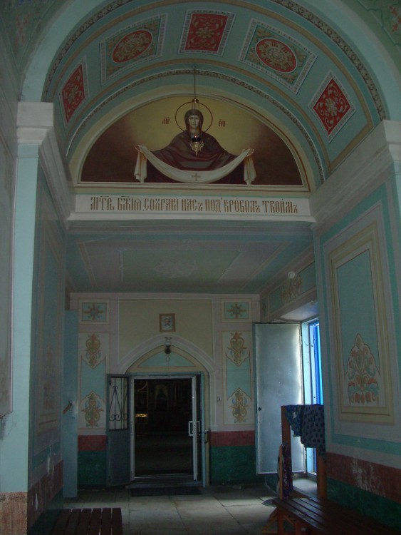 Церковь Покрова Пресвятой Богородицы, Покров (Петушинский район, Владимирская область). интерьер и убранство