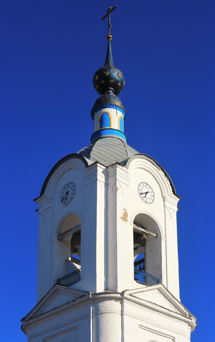 Покров. Церковь Покрова Пресвятой Богородицы. архитектурные детали, Ярус звона колокольни