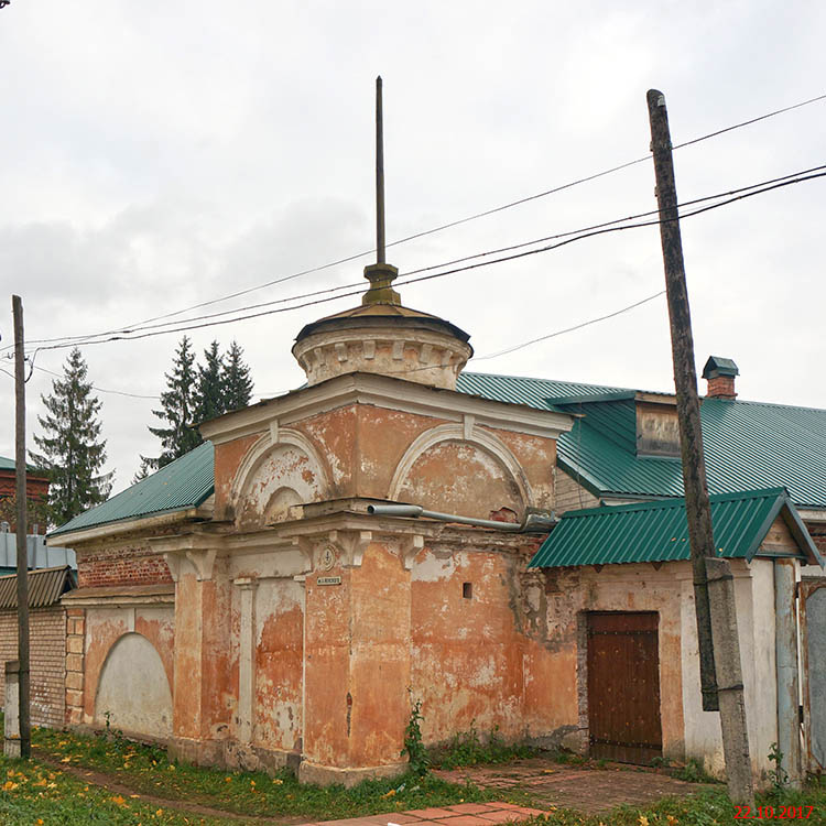 Свято-Духов Иаковлев Боровичский монастырь, Боровичи (Боровичский район, Новгородская область). архитектурные детали, Западная башня
