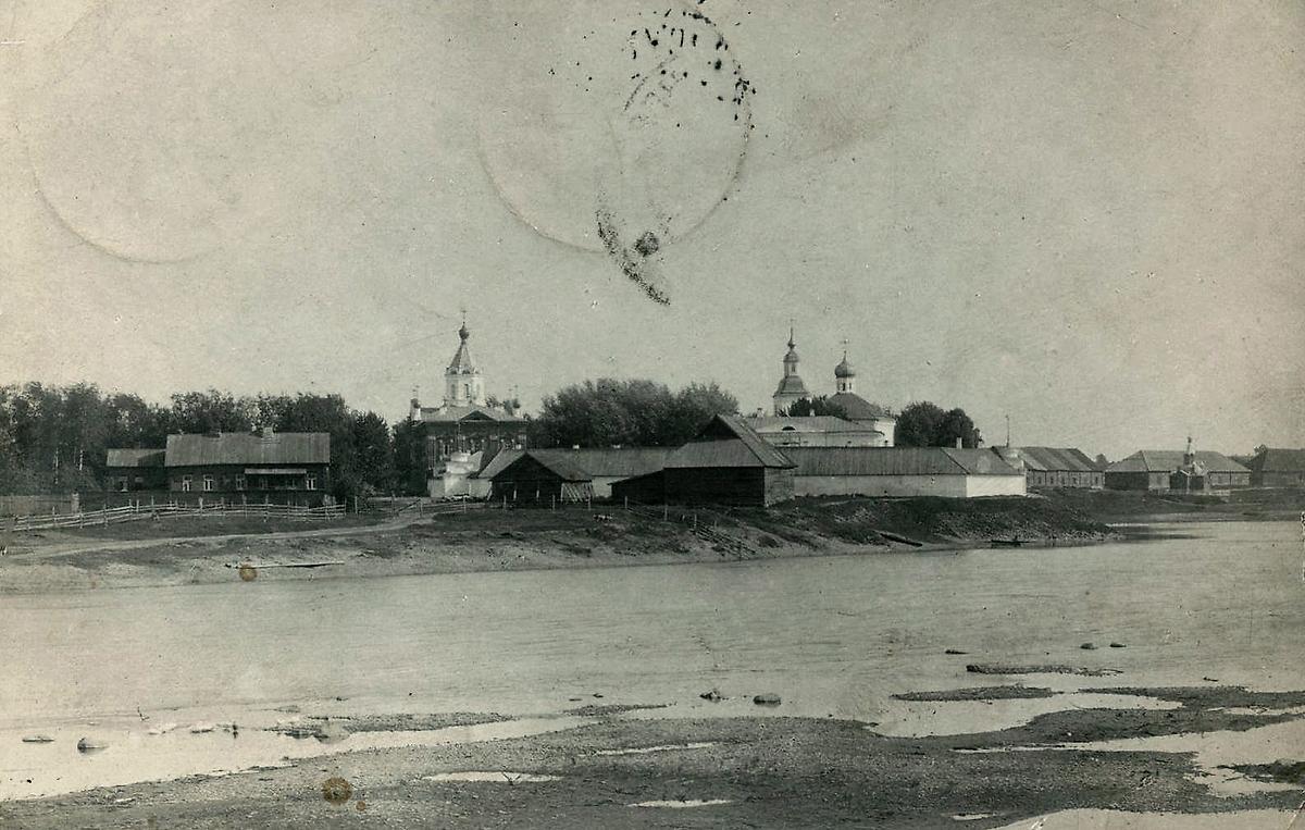 Фотография 1890-х гг., архивная фотография. Свято-Духов Иаковлев Боровичский монастырь, Боровичи (Боровичский район, Новгородская область)
