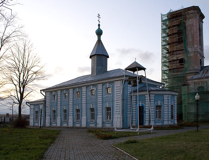 Шлиссельбург. Церковь Николая Чудотворца. фасады, Вид с юго-востока