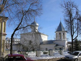 Псков. Церковь Покрова Пресвятой Богородицы от Торгу