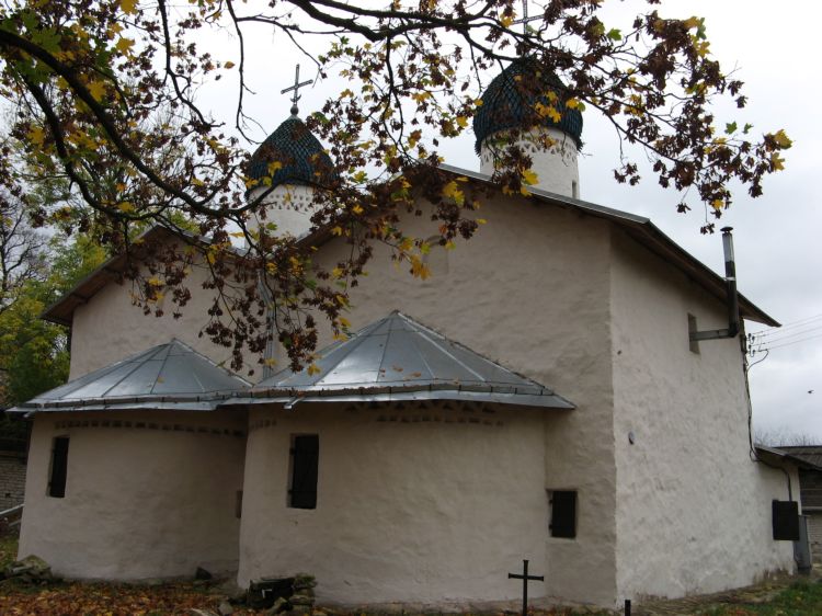 Церковь Покрова и Рождества Пресвятой Богородицы от Пролома, Псков (Псков, город, Псковская область). фасады