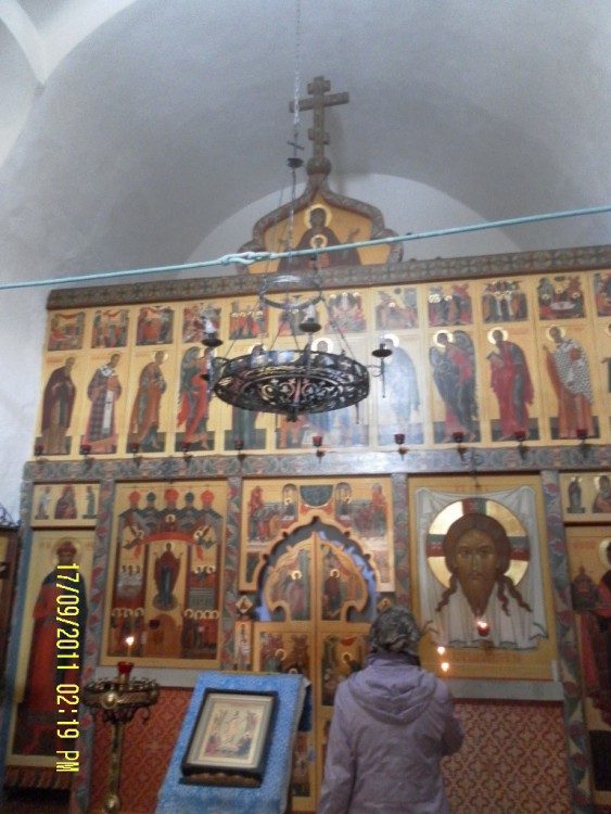 Церковь Покрова и Рождества Пресвятой Богородицы от Пролома, Псков (Псков, город, Псковская область). интерьер и убранство