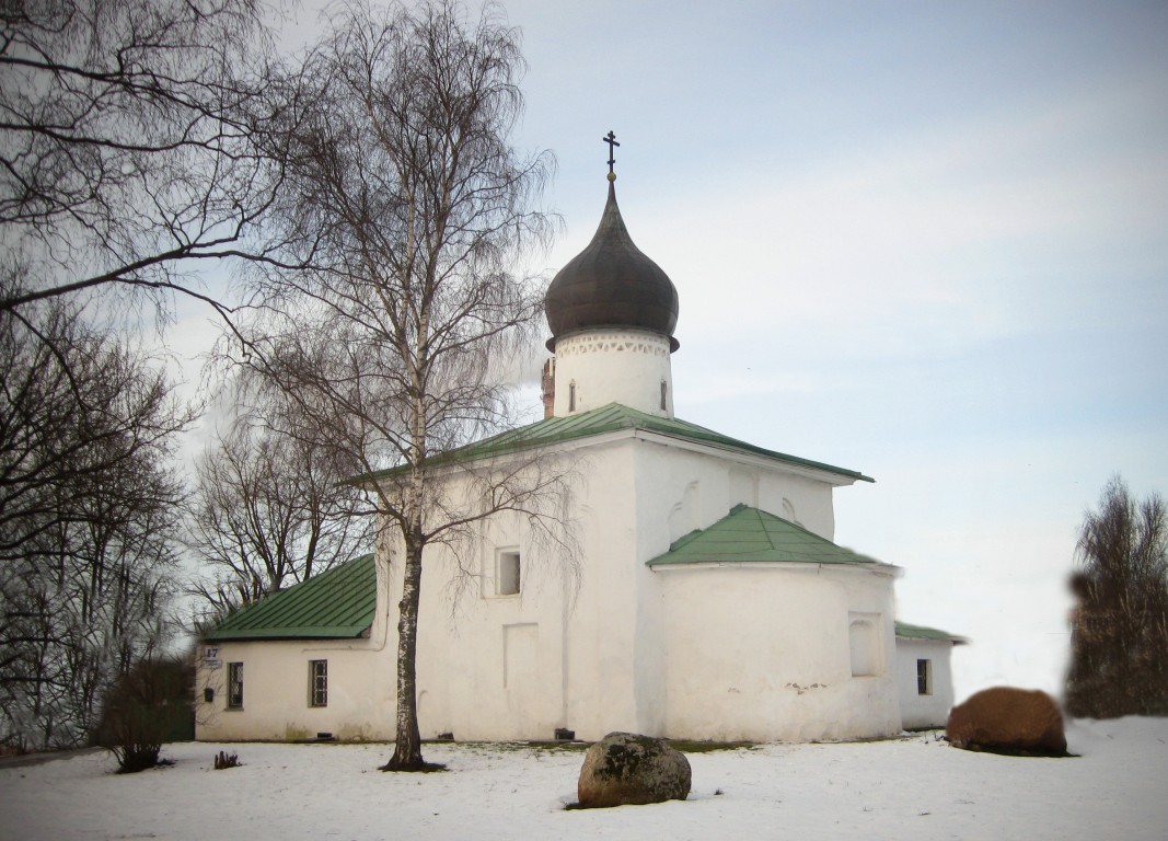 Церковь Николая Чудотворца от Каменной ограды, Псков (Псков, город, Псковская область). фасады