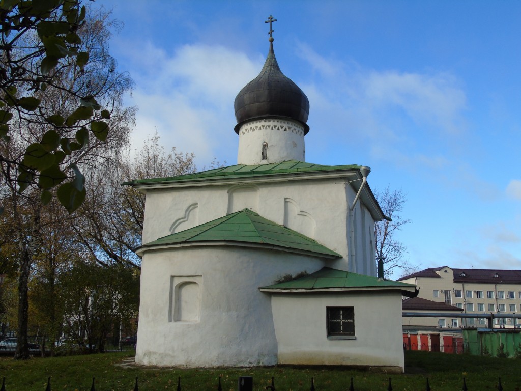 Церковь Николая Чудотворца от Каменной ограды, Псков (Псков, город, Псковская область). фасады