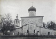 Церковь Космы и Дамиана с Примостья, Церковь св. врачей бессребряников Косьмы и Дaмиана «с Примостья». XV век. Фото 1917 г. Фотограф Российской Археологической комиссии Романов К. К. Фотоархив ИИМК РАН<br>, Псков, Псков, город, Псковская область