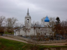 Псков. Церковь Петра и Павла на Брезе