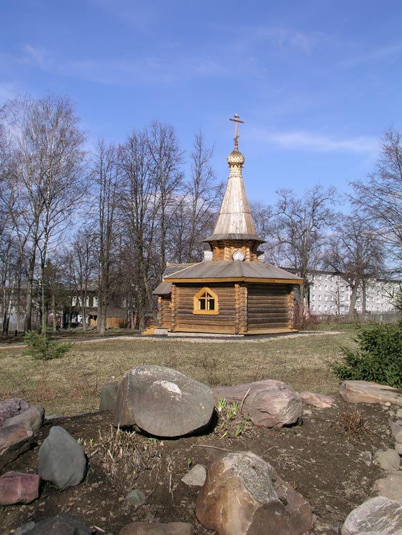 Часовня Смоленской иконы Божией Матери, Данилов (Даниловский район, Ярославская область). общий вид в ландшафте
