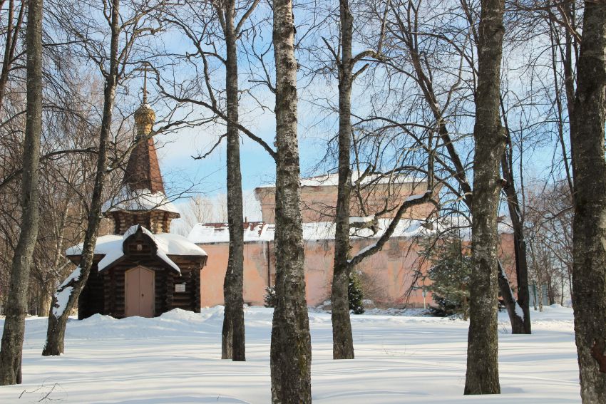 Часовня Смоленской иконы Божией Матери, Данилов (Даниловский район, Ярославская область). общий вид в ландшафте