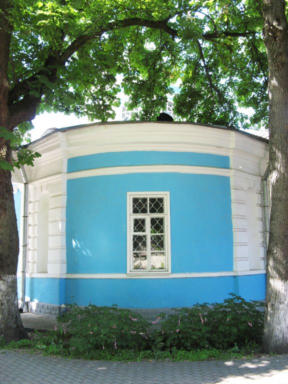 Церковь Успения Пресвятой Богородицы с Полонища, Псков (Псков, город, Псковская область). архитектурные детали, Апсида придела Тихона Патриарха Российского