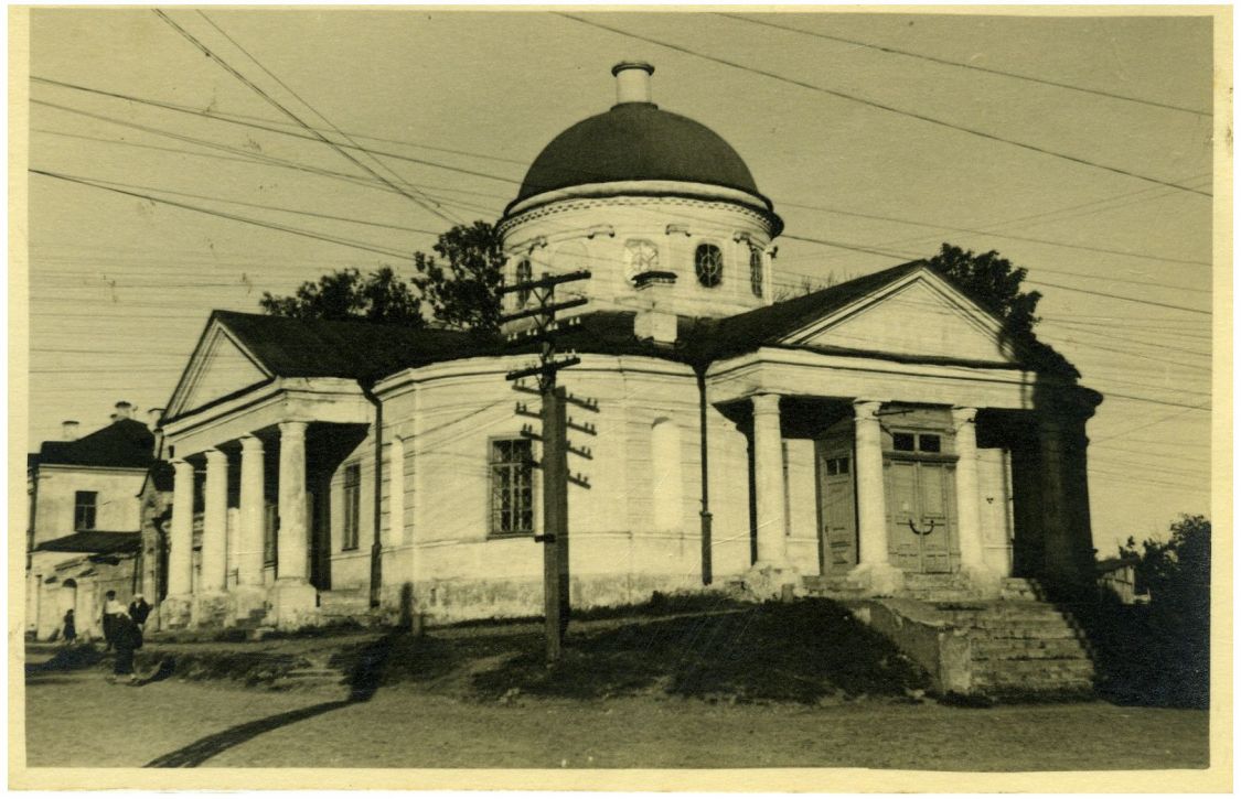 Псков. Церковь Успения Пресвятой Богородицы с Полонища. архивная фотография, Фото 1941 г. с аукциона e-bay.de