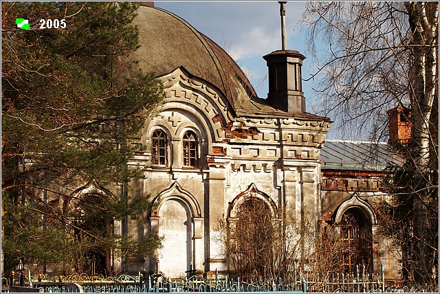 Церковь Иоакима и Анны в Лунёве, Владимир (Владимир, город, Владимирская область). дополнительная информация, Фрагмент фасада основного объема