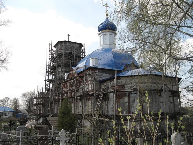 Церковь Иоакима и Анны в Лунёве, Владимир (Владимир, город, Владимирская область). документальные фотографии, юго-восточный фасад