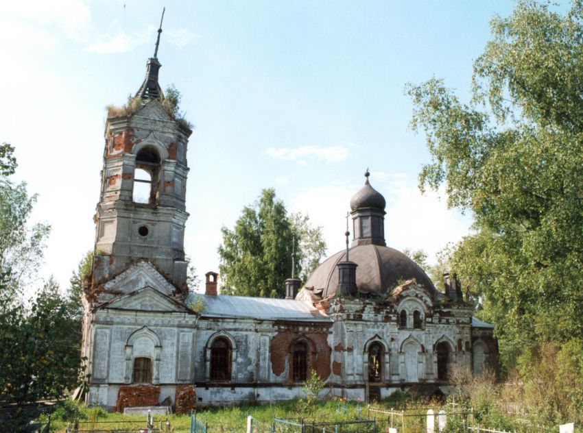 Владимир. Церковь Иоакима и Анны в Лунёве. архивная фотография, южный фасад.