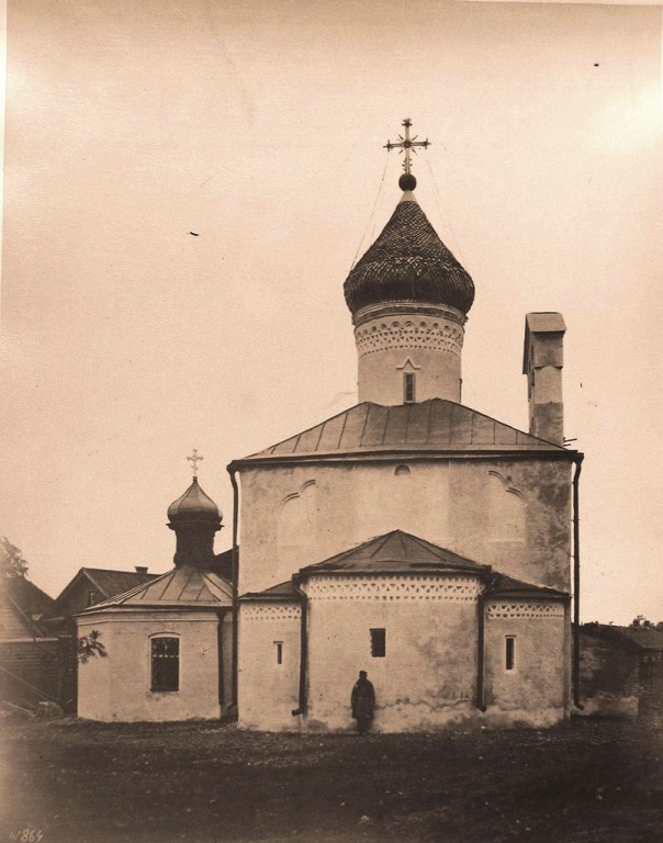 Церковь Сергия Радонежского с Залужья, Псков (Псков, город, Псковская область). архивная фотография, Фото с сайта http://andcvet.narod.ru