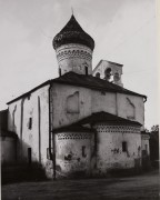 Церковь Сергия Радонежского с Залужья, Вид с юго-востока. Фото 1941 г., периода немецкой оккупации Пскова (архив города Марбурга, Германия)<br>, Псков, Псков, город, Псковская область