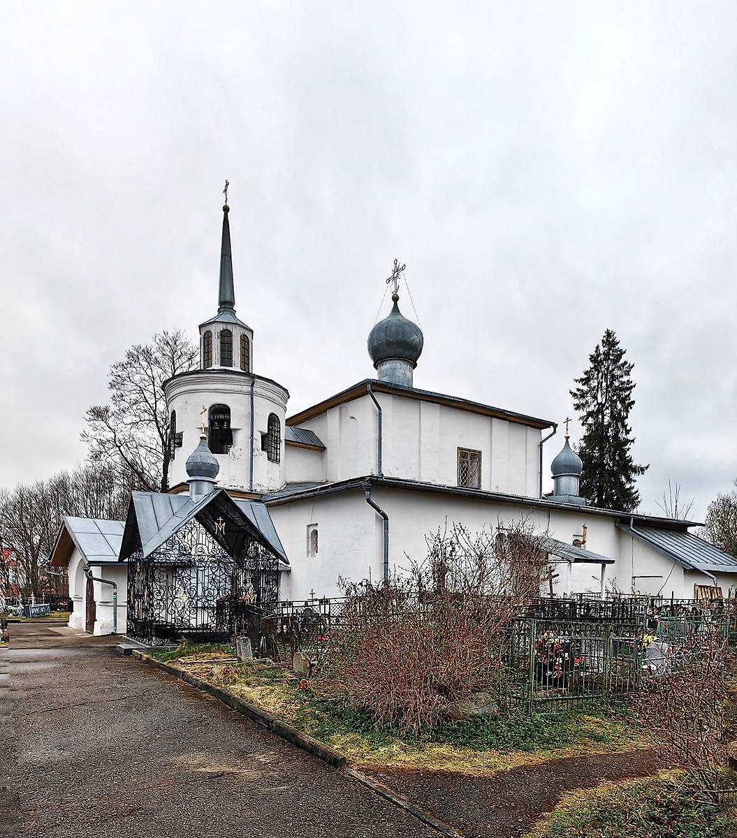 фасады. Церковь Иоанна Богослова с Мишариной горы, Псков (Псков, город, Псковская область)