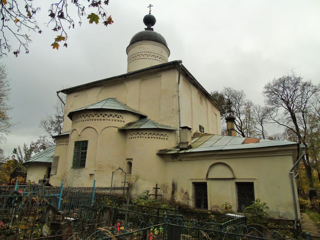 Церковь Жён-мироносиц на Завеличье, Псков (Псков, город, Псковская область). фасады