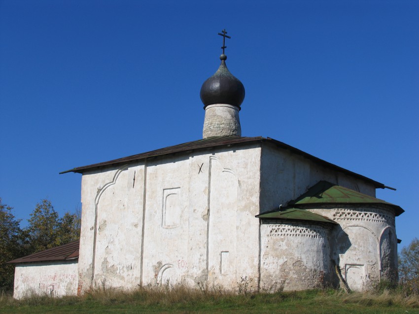 Церковь Космы и Дамиана с Гремячей Горы, Псков (Псков, город, Псковская область). фасады