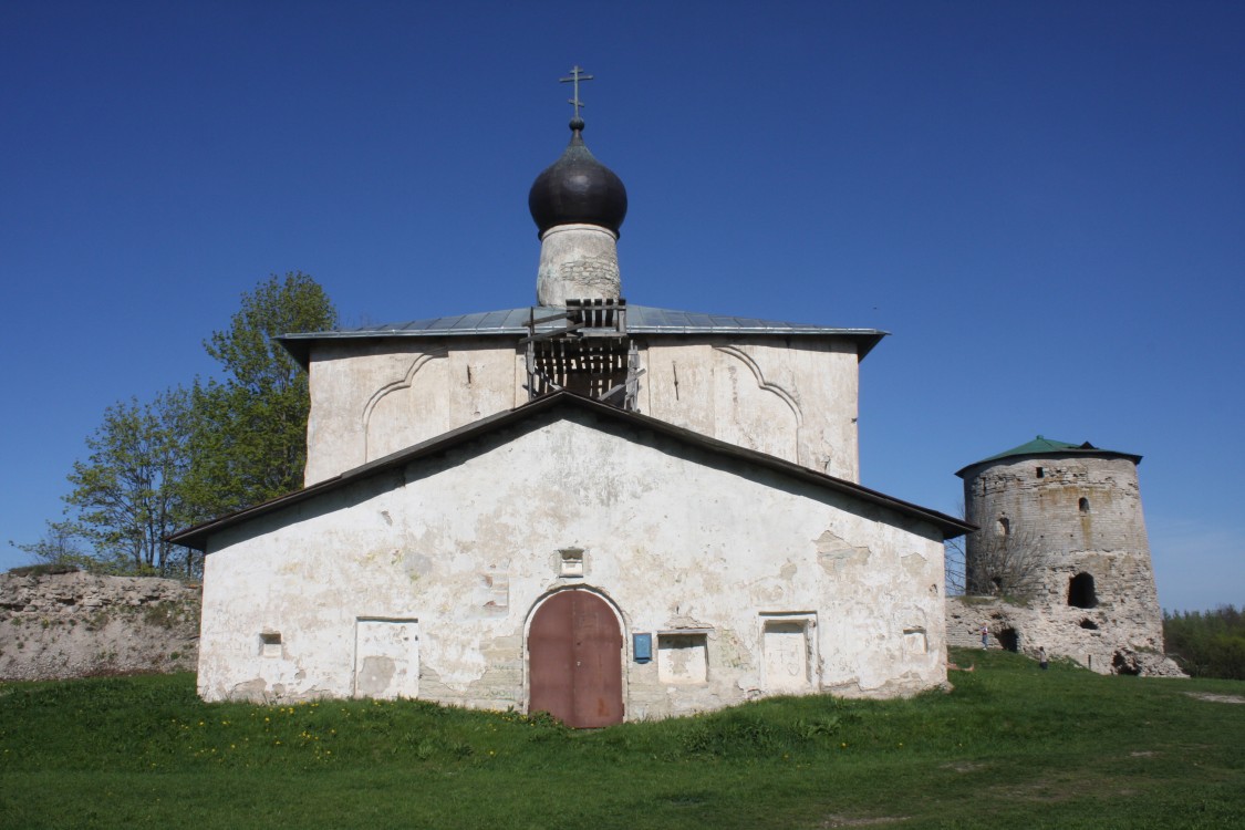 Церковь Космы и Дамиана с Гремячей Горы, Псков (Псков, город, Псковская область). фасады