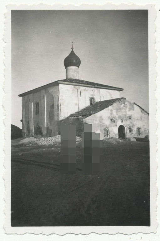 Церковь Космы и Дамиана с Гремячей Горы, Псков (Псков, город, Псковская область). архивная фотография, Фото 1941 г. с аукциона e-bay.de