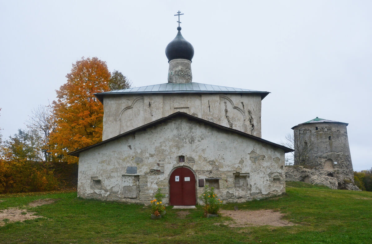 Церковь Космы и Дамиана с Гремячей Горы, Псков (Псков, город, Псковская область). фасады