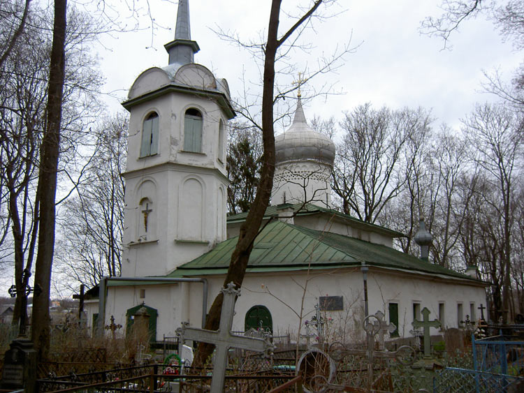 Церковь Димитрия Солунского в Поле, Псков (Псков, город, Псковская область). фасады, Вид с С-З