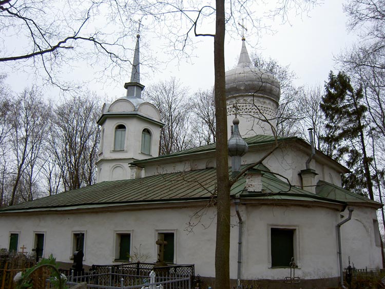 Псков. Церковь Димитрия Солунского в Поле. фасады, Вид с Ю-В