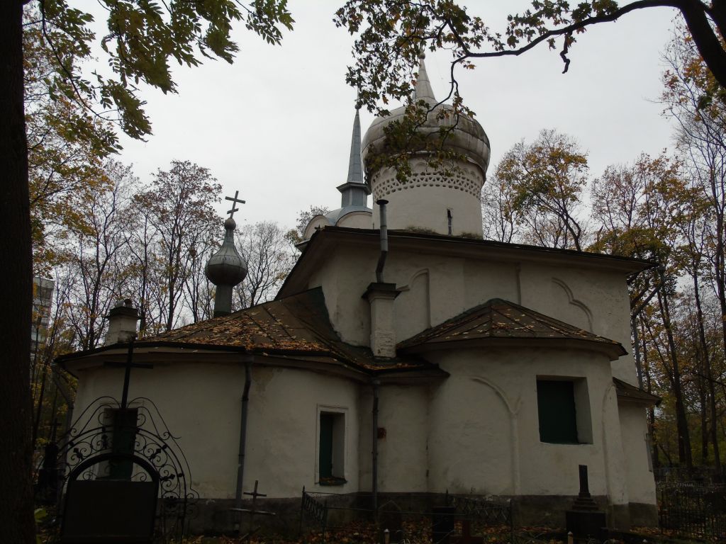Церковь Димитрия Солунского в Поле, Псков (Псков, город, Псковская область). фасады
