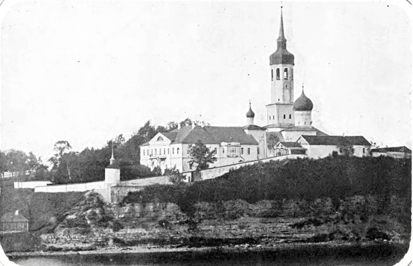 Псков. Снетогорский женский монастырь. архивная фотография, фото 1911 год с сайта https://pastvu.com/p/451480