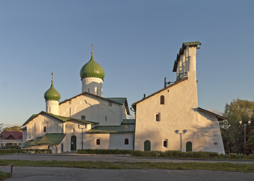 Церковь Богоявления Господня с Запсковья, Псков (Псков, город, Псковская область). фасады