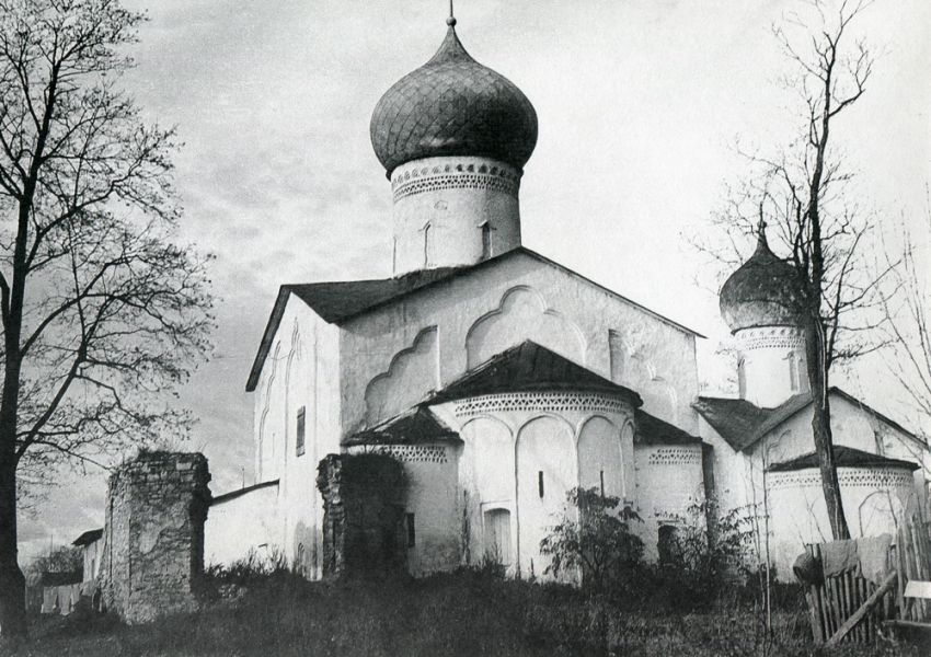 Церковь Богоявления Господня с Запсковья, Псков (Псков, город, Псковская область). архивная фотография, Фото 1960-х гг. из архива Бориса Скобельцина