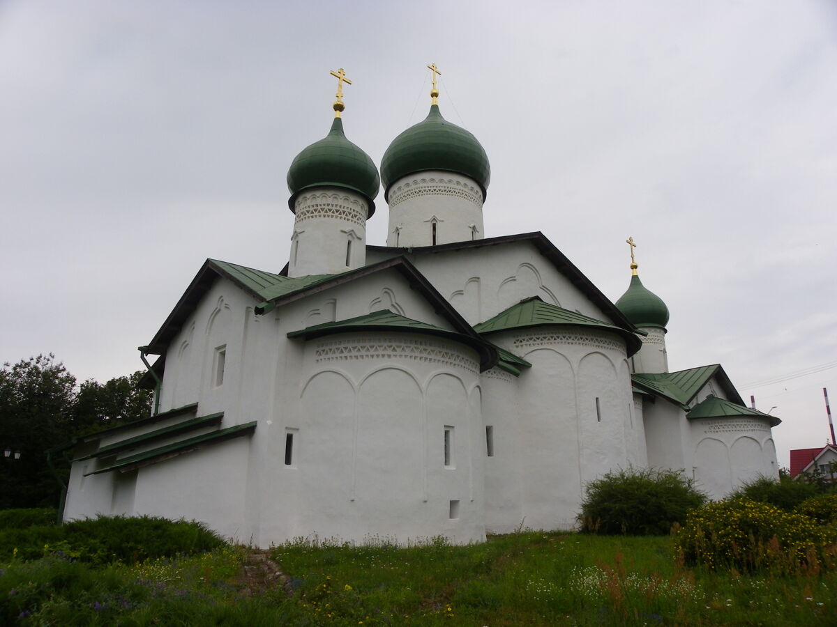 Церковь Богоявления Господня с Запсковья, Псков (Псков, город, Псковская область). фасады