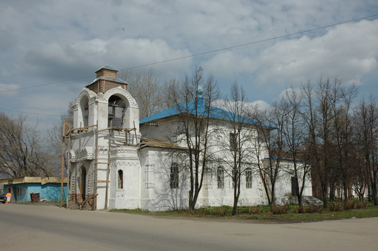 Данилов. Церковь Николая Чудотворца. общий вид в ландшафте