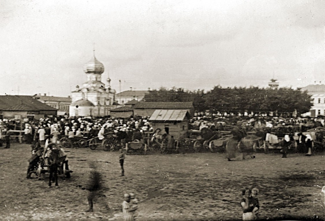 Данилов. Церковь Николая Чудотворца. архивная фотография, Вид на церковь с восточной стороны. Фото начала ХХ века