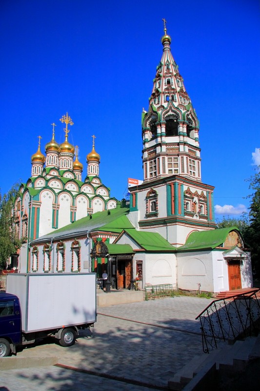 Хамовники. Церковь Николая Чудотворца в Хамовниках. фасады