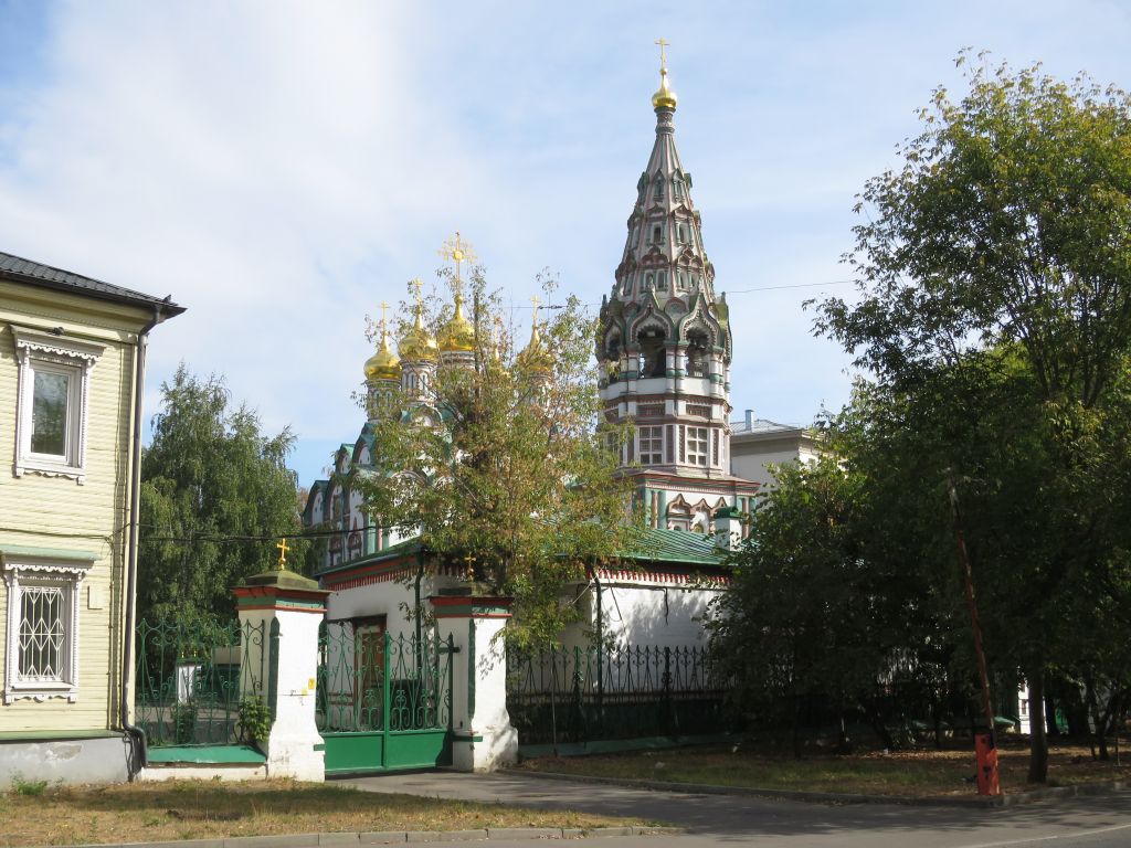 Хамовники. Церковь Николая Чудотворца в Хамовниках. архитектурные детали