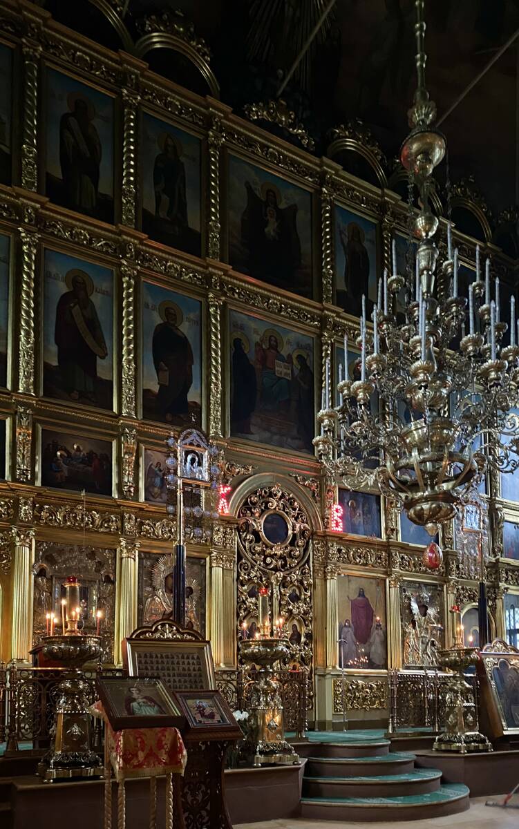 Церковь Николая Чудотворца в Хамовниках, Хамовники (Центральный административный округ (ЦАО), г. Москва). интерьер и убранство, Главный иконостас