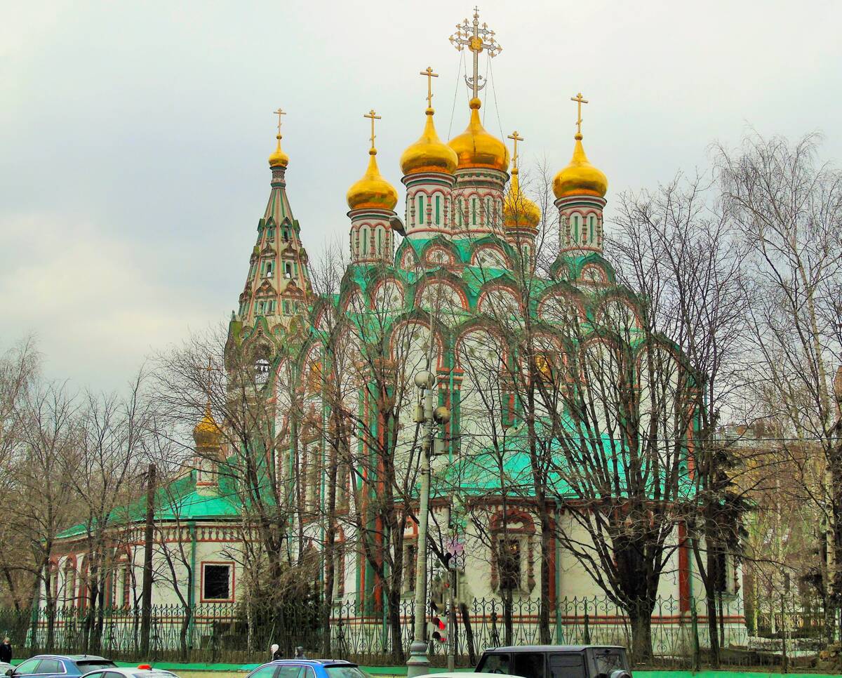 Церковь Николая Чудотворца в Хамовниках, Хамовники (Центральный административный округ (ЦАО), г. Москва). фасады