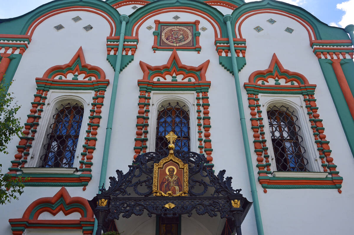 Церковь Николая Чудотворца в Хамовниках, Хамовники (Центральный административный округ (ЦАО), г. Москва). архитектурные детали